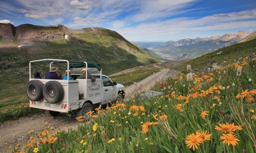 Jeep Tour in Telluride Colorado