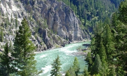 The Snake River Canyon near Jackson Wyoming The Snake River Canyon near Jackson Wyoming