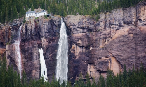 Bridal Veil Falls Telluride Colorado