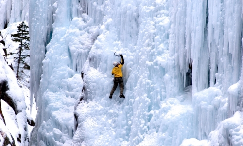 Ice Climbing Ouray Colorado