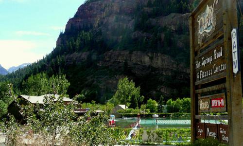 Hot Springs Ouray Colorado
