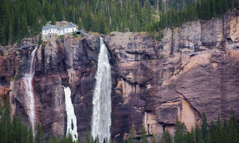 Bridal Veil Falls in Telluride