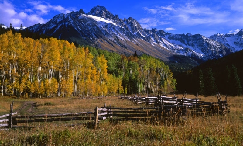 Mount Sneffels in Uncompahgre National Forest