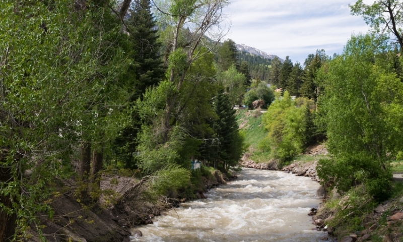 Uncompahgre River near Ouray