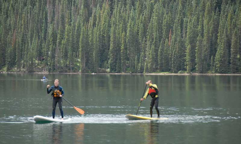 Stand Up Paddle Boarding near Telluride Colorado