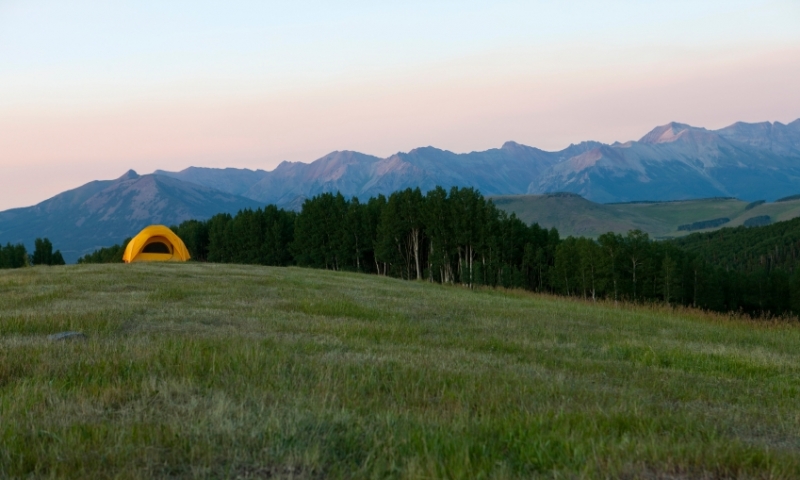 Camping near Telluride